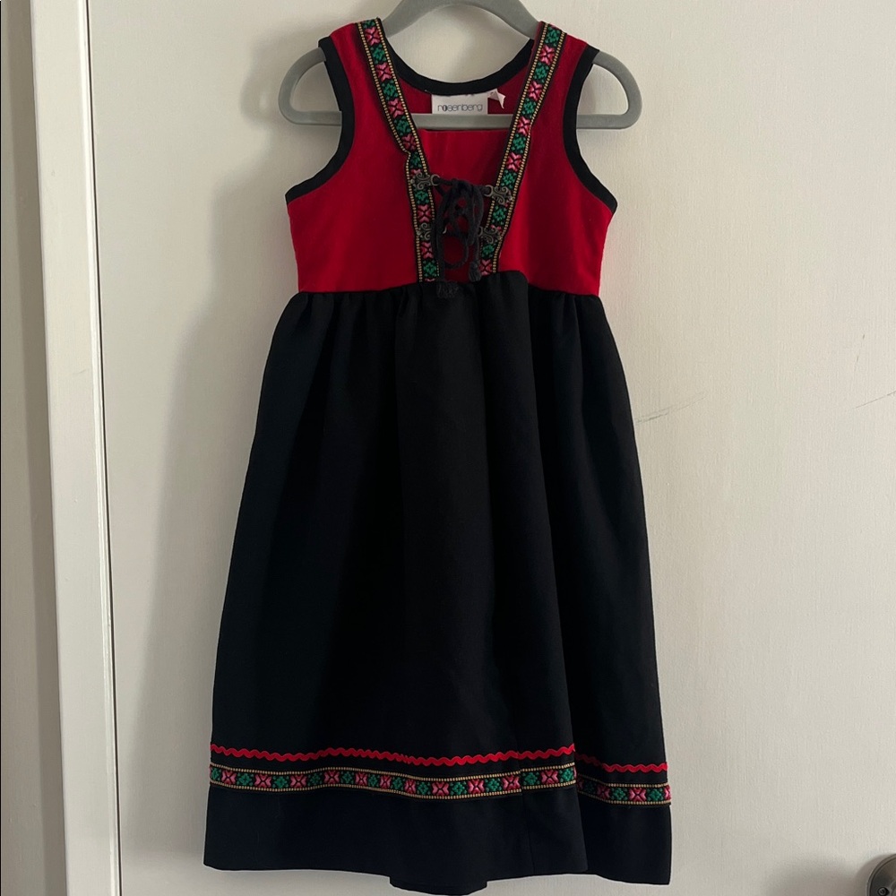 Norwegian Bunad Traditional Kids Dress